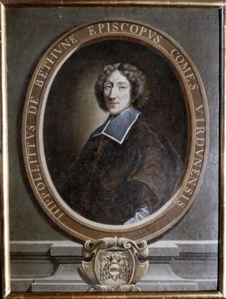 tableau : Portrait en buste d'Hippolyte de Béthune, vue générale - © Ministère de la Culture (France), Médiathèque du patrimoine et de la photographie (objets mobiliers), tous droits réservés