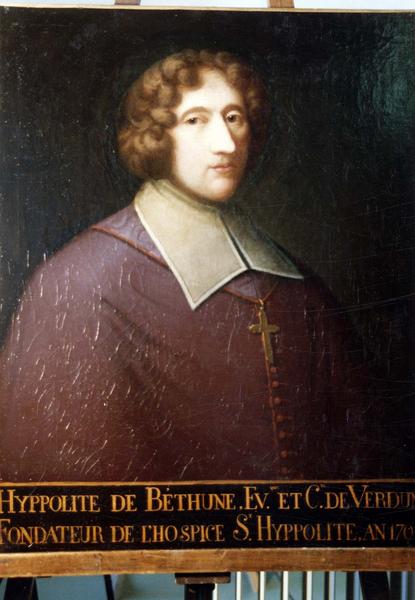 tableau : Portrait de Mgr Hippolyte de Béthune, vue générale