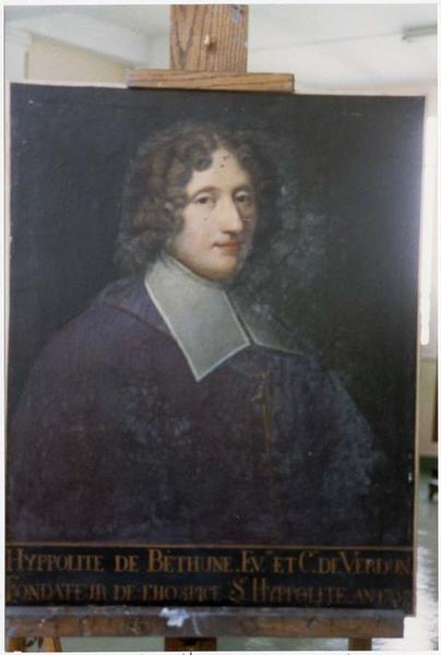 tableau : Portrait de Mgr Hippolyte de Béthune, vue générale