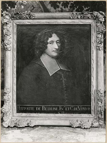 tableau : Portrait de Mgr Hippolyte de Béthune, vue générale