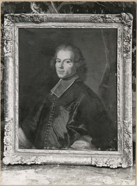 tableau : Portrait de Charles François d'Hallencourt de Dromesnil, cadre, vue générale - © Ministère de la Culture (France), Médiathèque du patrimoine et de la photographie (objets mobiliers), tous droits réservés