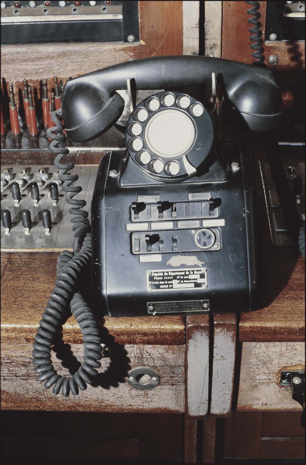 standard téléphonique, modèle de type B.C., détail - © Ministère de la Culture (France), Médiathèque du patrimoine et de la photographie (objets mobiliers), tous droits réservés