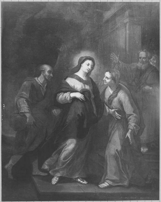 tableau : la Visitation - © Ministère de la Culture (France), Médiathèque du patrimoine et de la photographie, diffusion RMN-GP