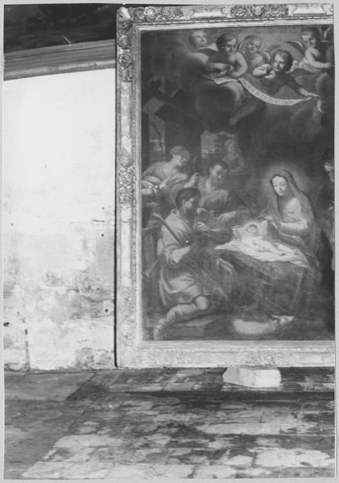 tableau : l'Adoration des bergers, cadre - © Ministère de la Culture (France), Médiathèque du patrimoine et de la photographie, diffusion RMN-GP