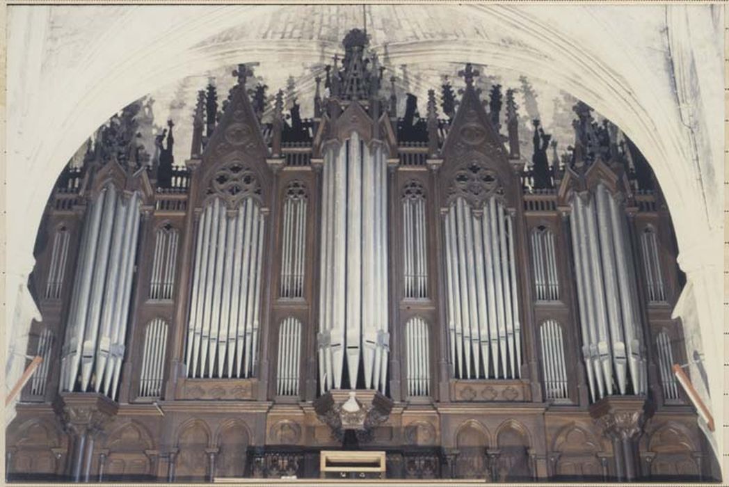 orgue de tribune : partie instrumentale de l'orgue