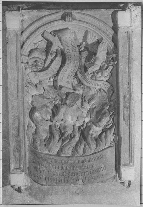 bas-relief : le Purgatoire