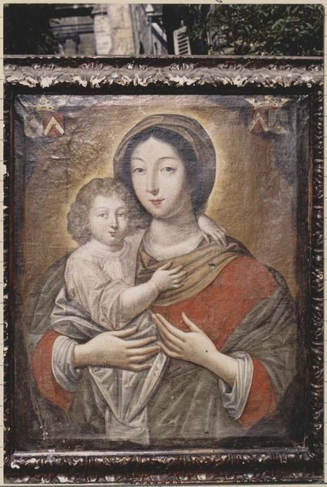 tableau : Vierge à l'Enfant, cadre - © Ministère de la Culture (France), Médiathèque du patrimoine et de la photographie, diffusion RMN-GP