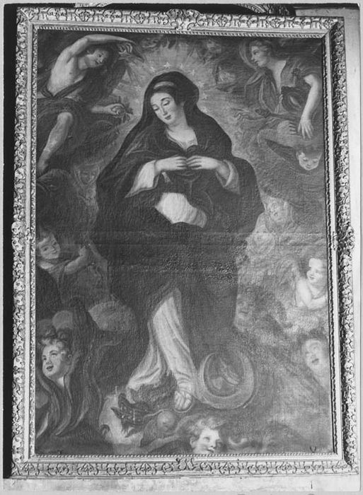 tableau : l'Immaculée Conception, cadre - © Ministère de la Culture (France), Médiathèque du patrimoine et de la photographie, diffusion RMN-GP