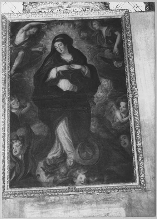 tableau : l'Immaculée Conception, cadre - © Ministère de la Culture (France), Médiathèque du patrimoine et de la photographie, diffusion RMN-GP