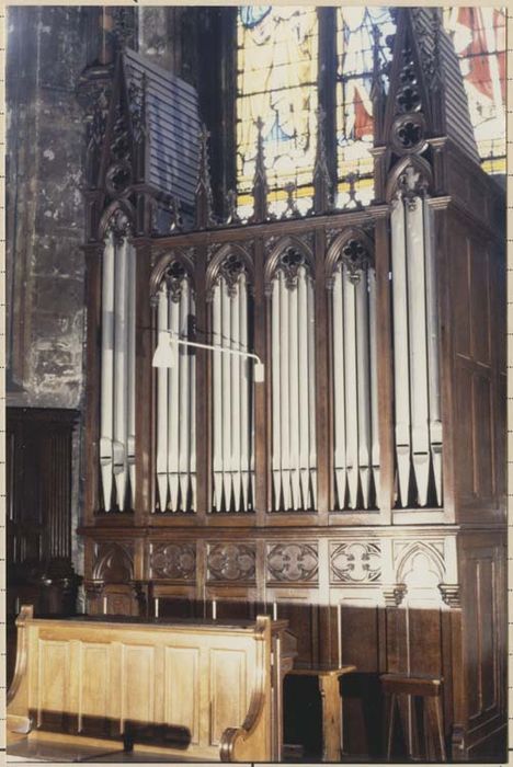 orgue de choeur : partie instrumentale de l'orgue