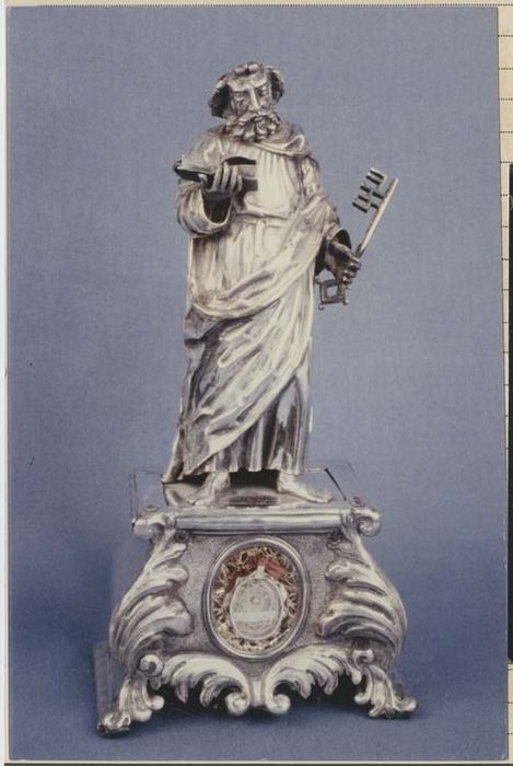 statuette-reliquaire de saint Pierre - © Ministère de la Culture (France), Médiathèque du patrimoine et de la photographie, diffusion RMN-GP