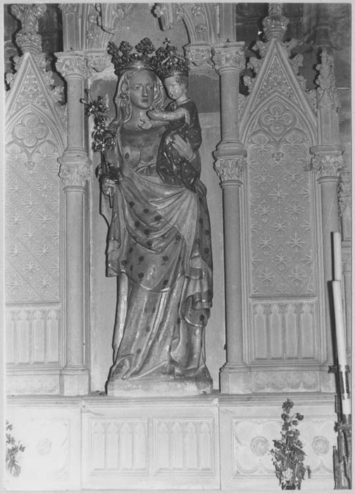 statue : Vierge à l'Enfant dite Notre-Dame du Guet