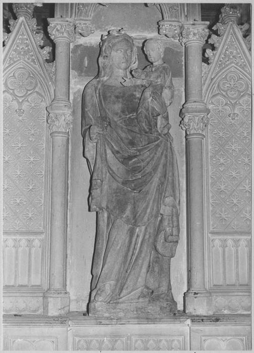 statue : Vierge à l'Enfant dite Notre-Dame du Guet