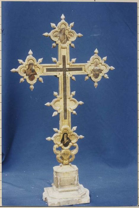 croix d'autel, revers