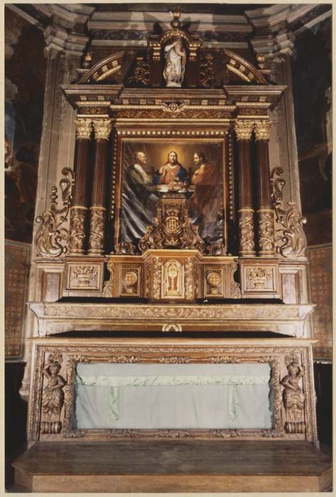 autel, retable, statue : Saint Denis (maître-autel)