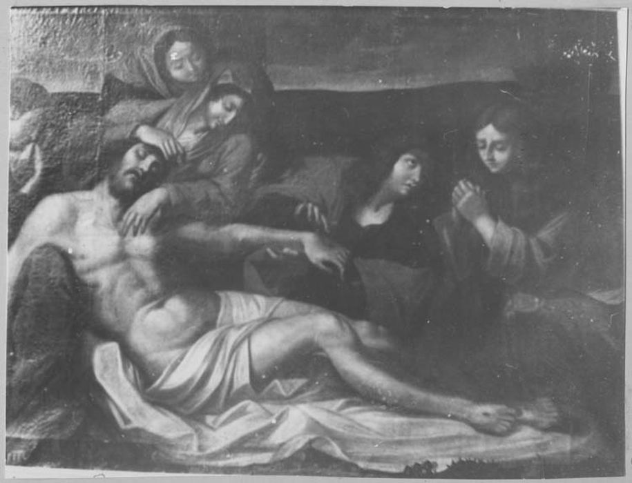 tableau : la Déposition de croix (d’apès Carrache)