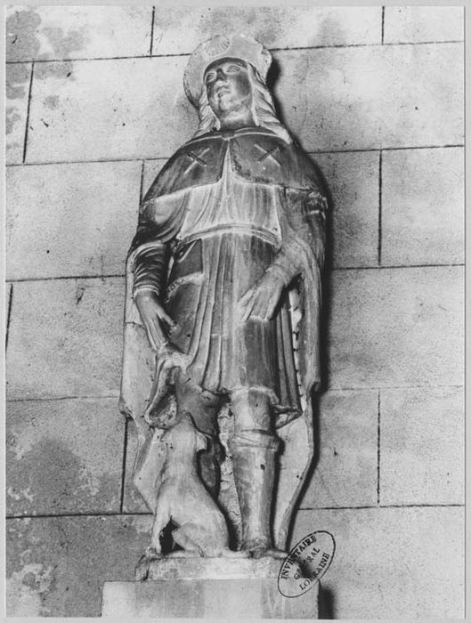 statue : Saint Roch