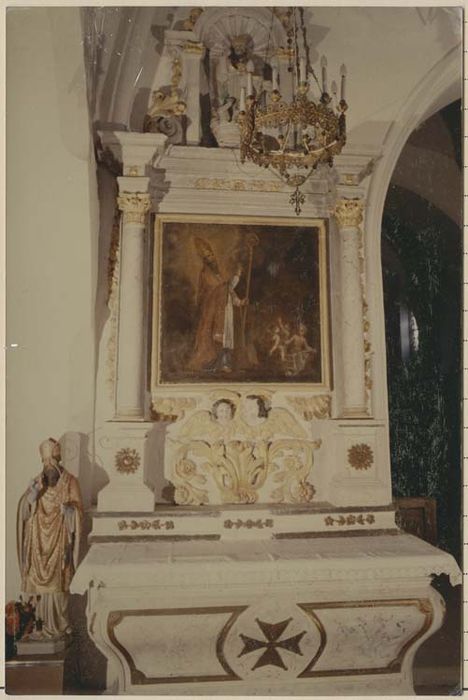 autel et retable de saint Nicolas, tableau : Saint Nicolas et les trois enfants