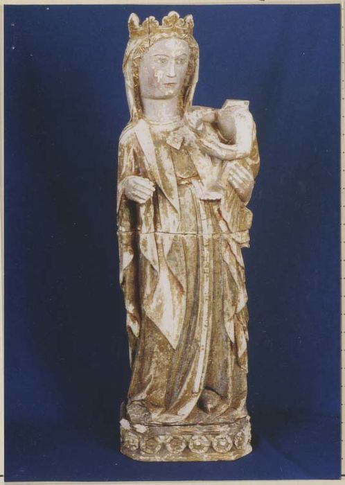 statue : Vierge à l'Enfant dite Notre-Dame d'Ecurey - © Ministère de la Culture (France), Médiathèque du patrimoine et de la photographie, diffusion RMN-GP