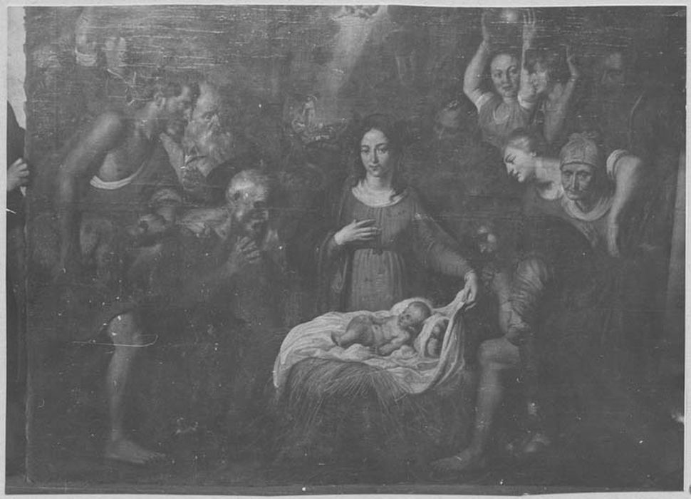 tableau : l'Adoration des bergers