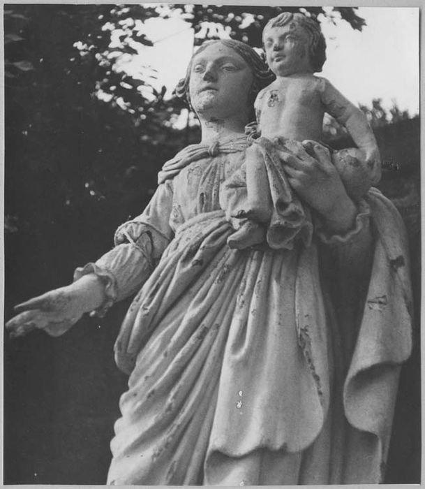 statue : Vierge à l'Enfant dite Notre-Dame du Rempart