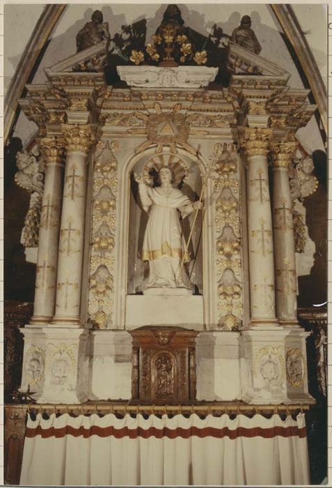 retable du maître-autel, statue : Saint Grégoire