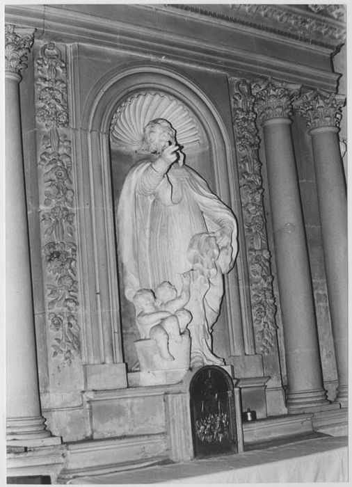 retable, statue : Saint Nicolas