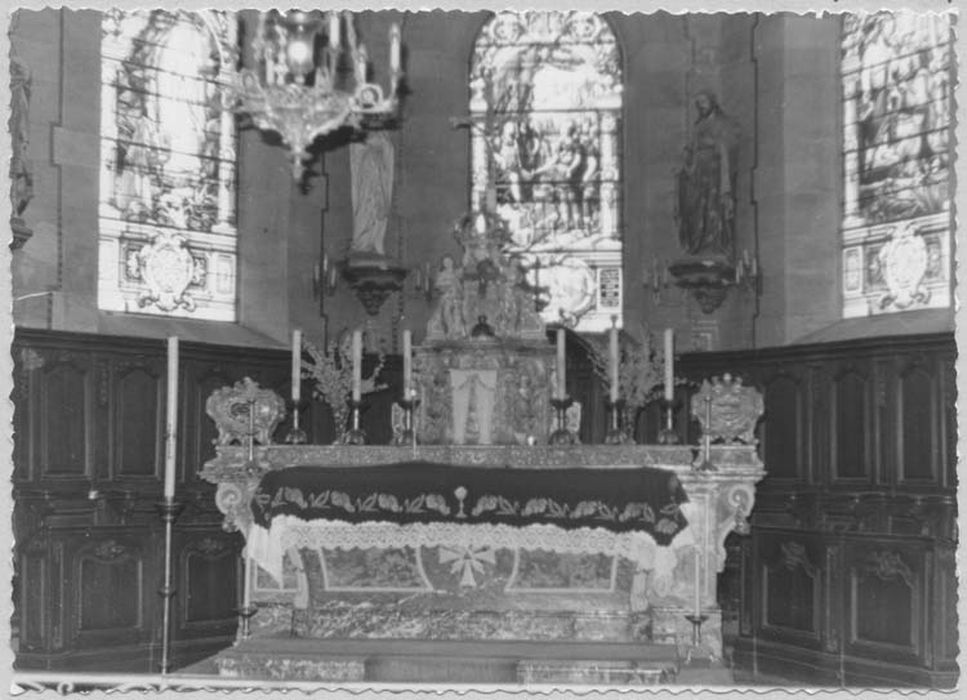 autel, tabernacle, exposition (maître-autel)