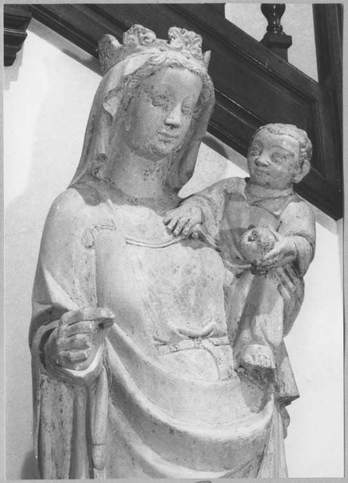 statue : Vierge à l'Enfant - © Ministère de la Culture (France), Médiathèque du patrimoine et de la photographie, diffusion RMN-GP