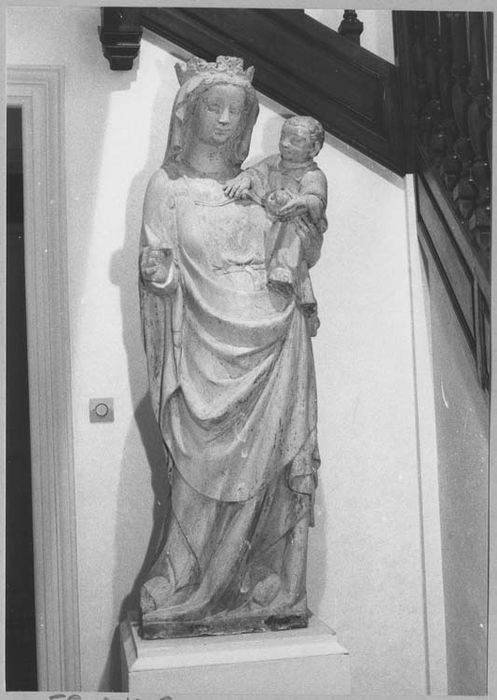 statue : Vierge à l'Enfant - © Ministère de la Culture (France), Médiathèque du patrimoine et de la photographie, diffusion RMN-GP