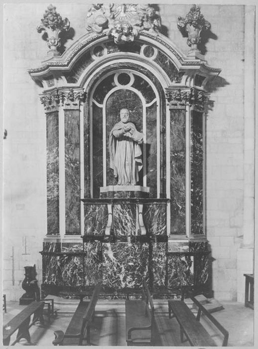 retable, statue : Saint Saintin - © Ministère de la Culture (France), Médiathèque du patrimoine et de la photographie, diffusion RMN-GP