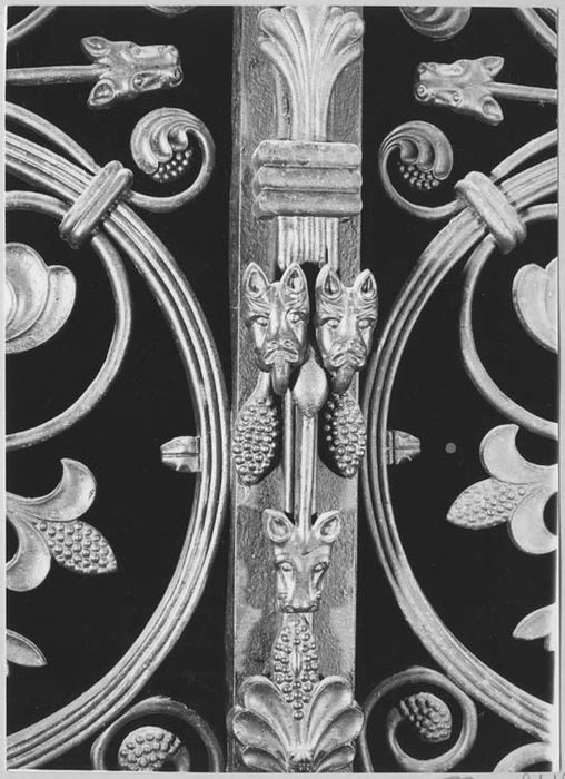 clôture de chapelle (grille de communion)