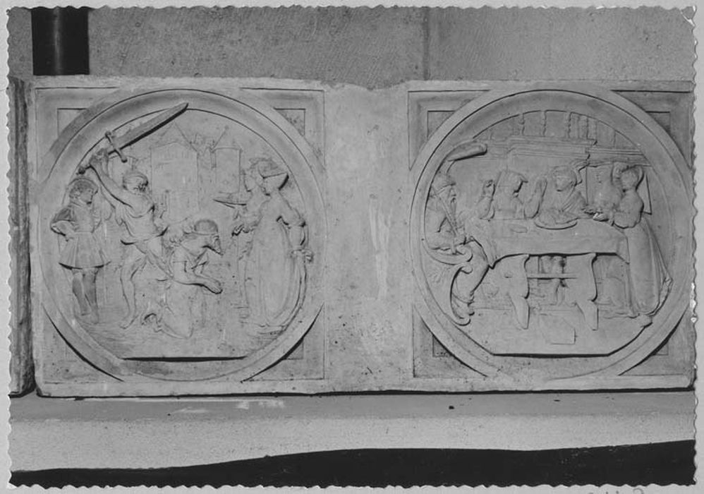 bas-relief : Histoire de saint Jean-Baptiste