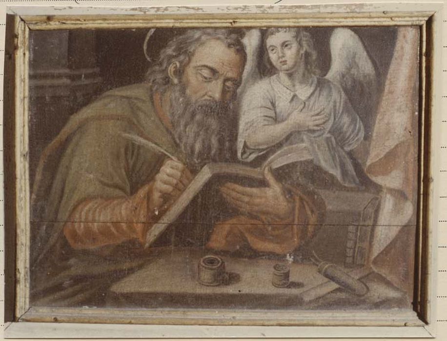 panneau de retable : Saint Matthieu