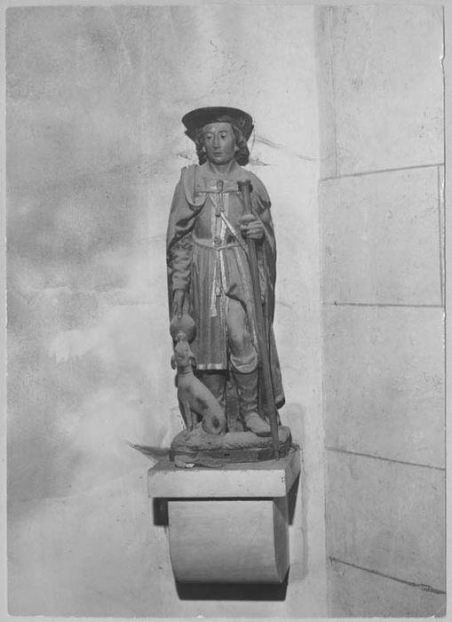 statue : Saint Roch - © Ministère de la Culture (France), Médiathèque du patrimoine et de la photographie, diffusion RMN-GP