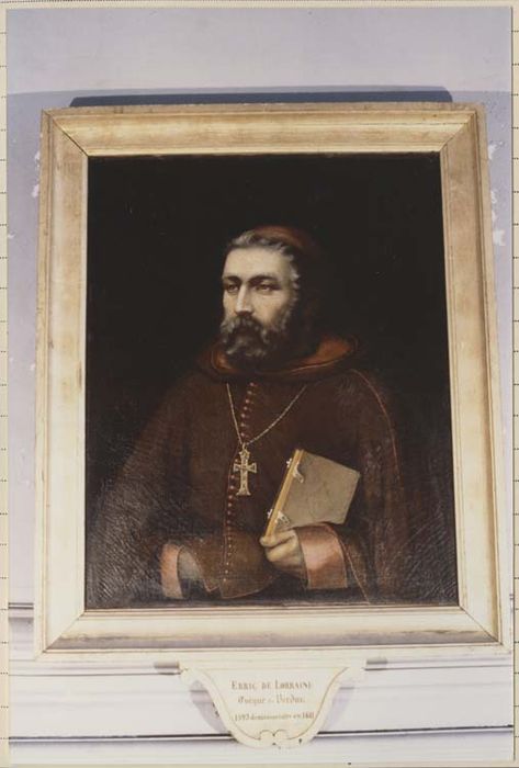 tableau : portrait Erric de Lorraine, évêque de Verdun