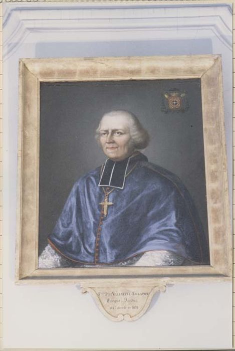 tableau : portrait François J. de Villeneuve-Esclapon, évêque de Verdun