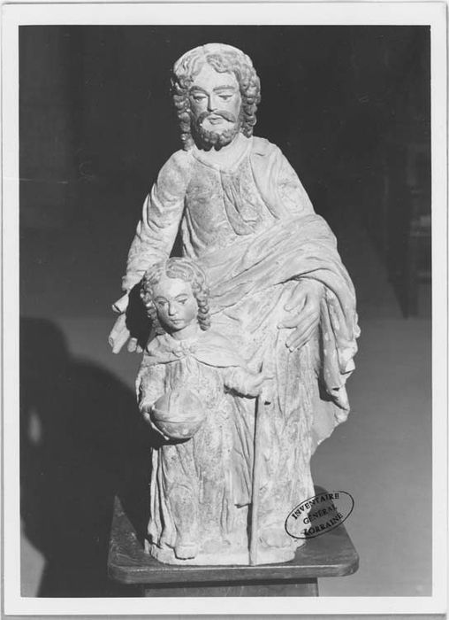 statue : saint Joseph et l'Enfant Jésus