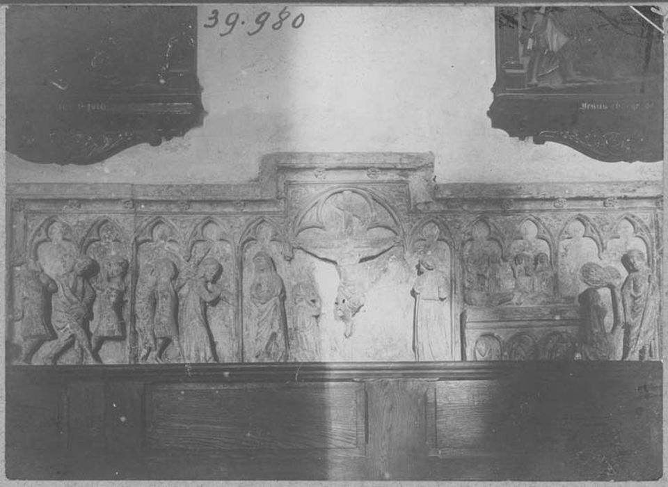 retable (bas-relief) : Scènes de la Passion