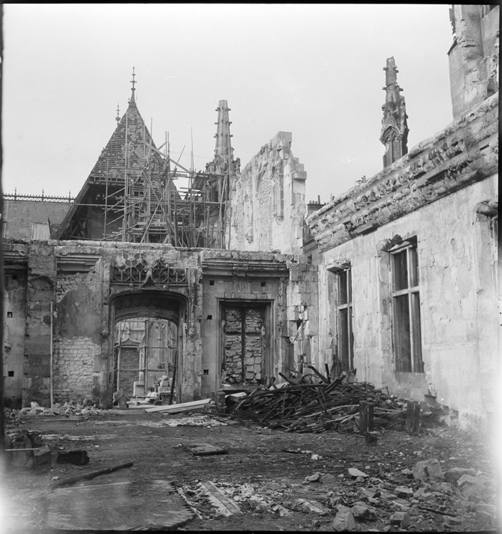 Salle des Assises détruite