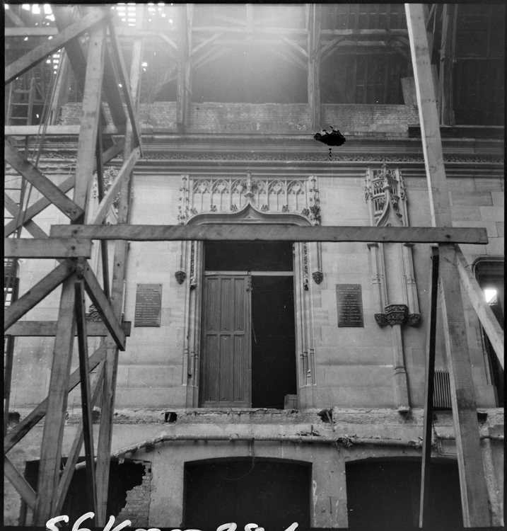 Salle des Procureurs étayée