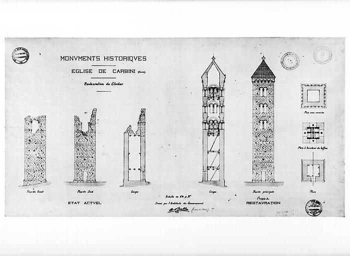 Restauration du clocher