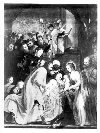 Tableau peint : Adoration des Mages, état après restauration - © Ministère de la Culture (France), Médiathèque du patrimoine et de la photographie, diffusion GrandPalaisRmn Photo