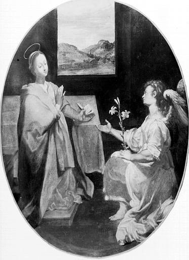 Annonciation, état après restauration