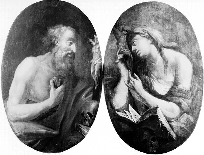 Saint Jérôme et la Madeleine, état après restauration