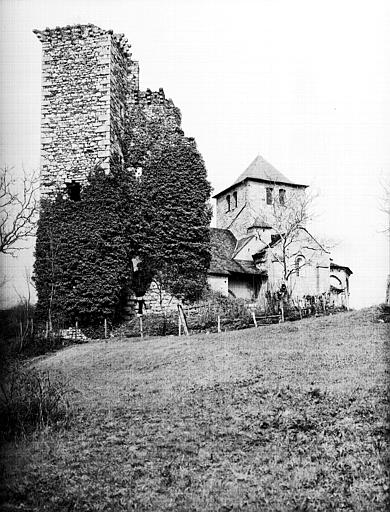 Vue des ruines