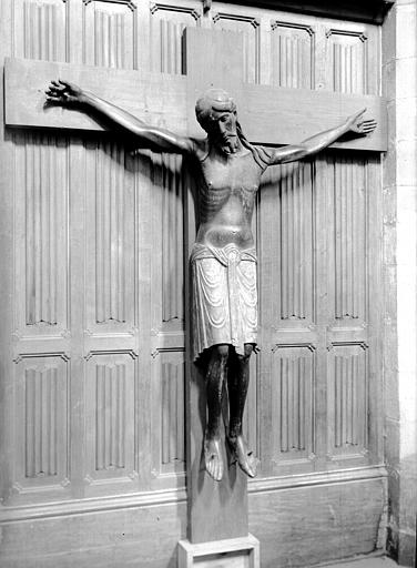 Christ en Croix, bois