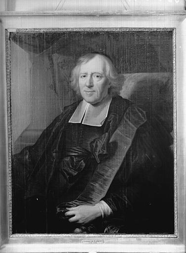 Portrait situé dans le presbytère : Léonard de Lamet, curé de  saint-Eustache de 1678 à 1699