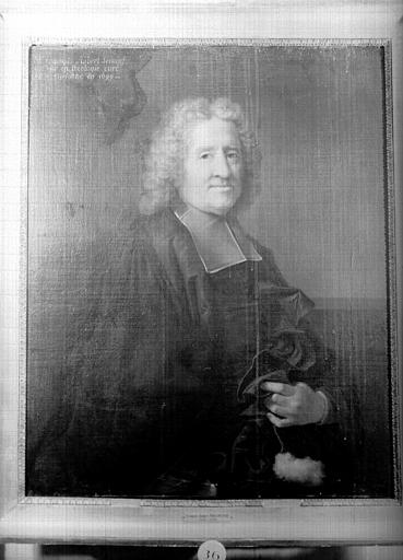 Portrait de Jean-François Secousse, curé de saint-Eustache de 1699  à 1729