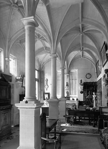 Intérieur de l'ancienne chapelle